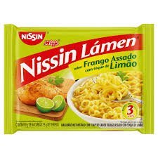 Miojo Nissin frango assado c/ limão